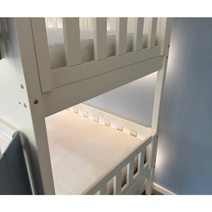 houten maatwerk stapelbed kinderkamer